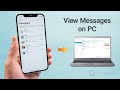 How to View iPhone Messages on PC (2 Ways)