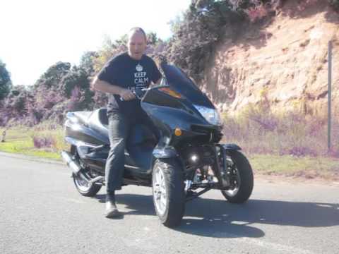 Tilting trike, 150cc scooter conversion