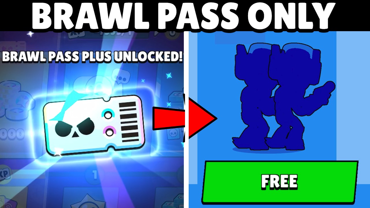 BRAWL PASS PLUS ONLY ACCOUNT IN BRAWL STARS GAME !