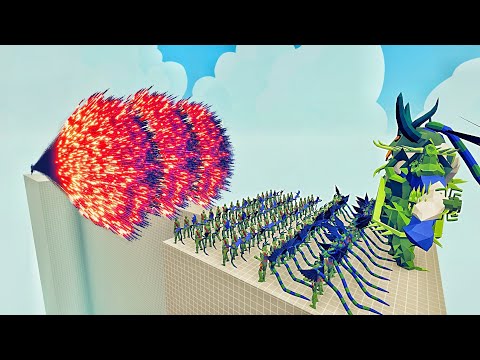 100x SNAKE ARMY vs EVERY GOD - Totally Accurate Battle Simulator TABS