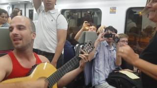 Despacito Luis Fonsi en el tren cover