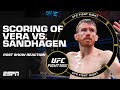 Jouban and Sanko question judge who scored Marlon Vera to beat Cory Sandhagen | UFC Post Show
