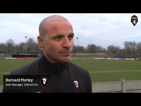 Salford City 2-0 Ilkeston FC - Bernard Morley post-match interview 27.02.16