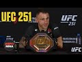 Alexander Volkanovski talks win over Max Holloway at UFC 251 | ESPN MMA