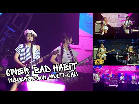 QWER 위버스 콘(Weverse Con) 배드 해빗(BAD HABIT) 교차 편집
