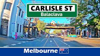Driving Melbourne Suburbs - Carlisle Street, Balaclava