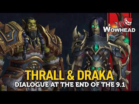 Thrall and Draka Discuss Garrosh's Fate in Korthia