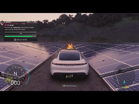 The Crew Motorfest -  All 8 Lightning Collectible Locations ("E-nergy" Challenge)