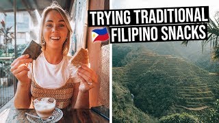 We Tried Traditional Filipino Snacks in Sagada, Philippines
