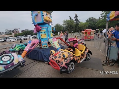 Fun Show Amusement Carrefour Angrignon ( Traveling Amusement Park)# Montreal Canada 🇨🇦 🇨🇦