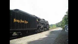 preview picture of video 'Nickel Plate 765 in Pittsburgh'