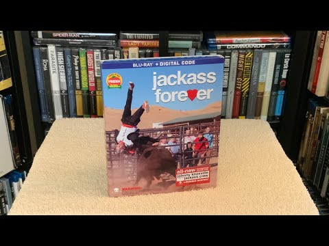 Jackass Forever BLU RAY REVIEW + Unboxing / Menu
