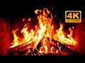 Cozy Fireplace 4K 12 HOURS Fireplace With Crackling Fire Sounds Fireplace Ambience