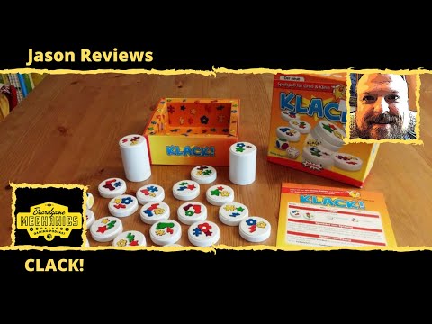 Jason's Board Game Diagnostics of CLACK!