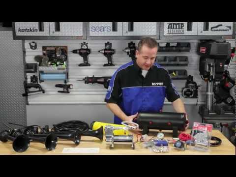 Hornblasters Train Horns on Motorz
