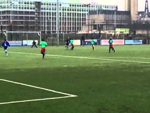 Buitenveldert  sc. E3 (za) vs. Zuidoost United E1 (za) 25-1-2014 9:03