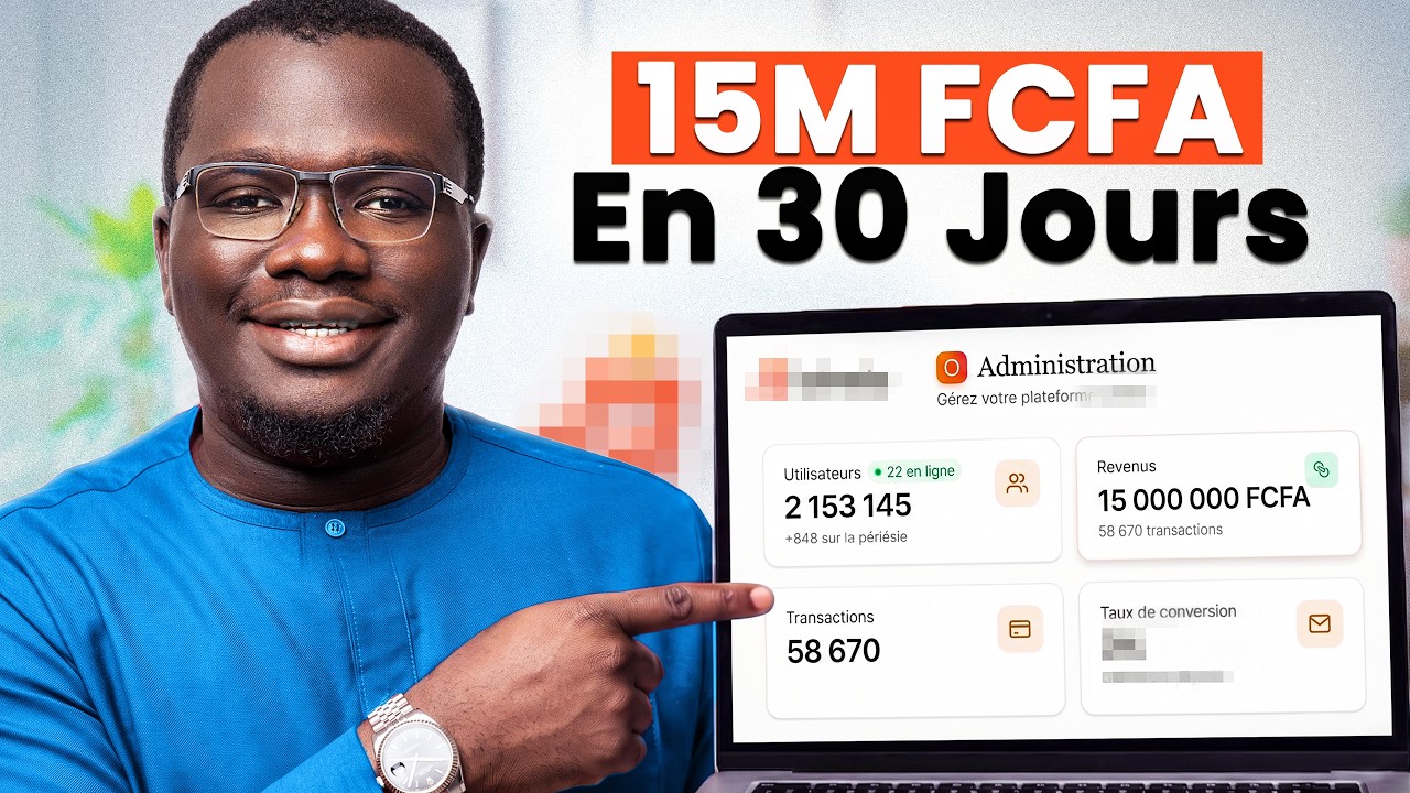 Mon SaaS a Généré 15 Millions CFA en 30 Jours