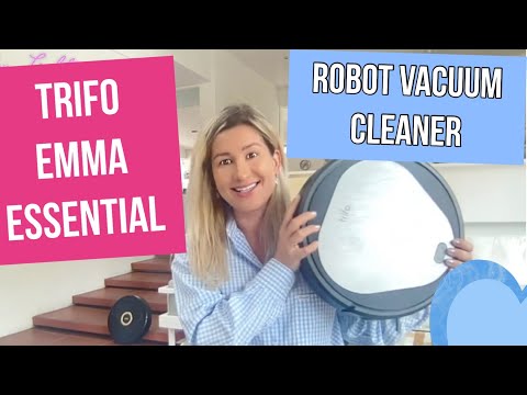 Trifo Emma Essential Robot Vacuum Cleaner, 110 Minute Runtime, Wi Fi Connectivity, Works with Alexa,