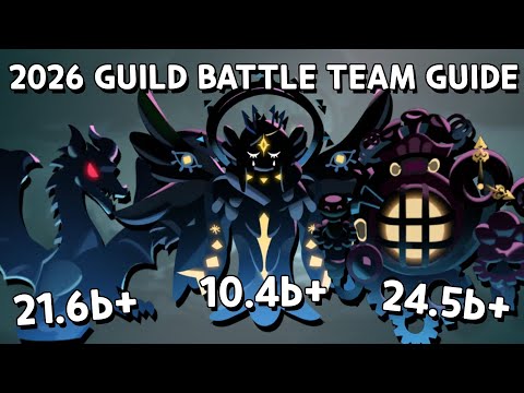 2026 GUILD BATTLE ALL 3 TEAM BOSS GUIDE