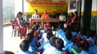 preview picture of video 'Pt.-1: Himalayan Yogis Sadhana Ashram giving wool sweaters to poor school children.'