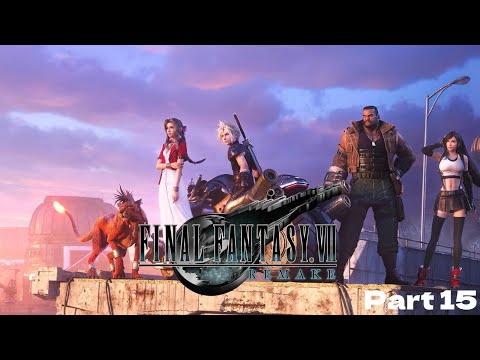 FINAL FANTASY VII REMAKE - Gameplay Walkthrough Part 15 - Virtual Battle