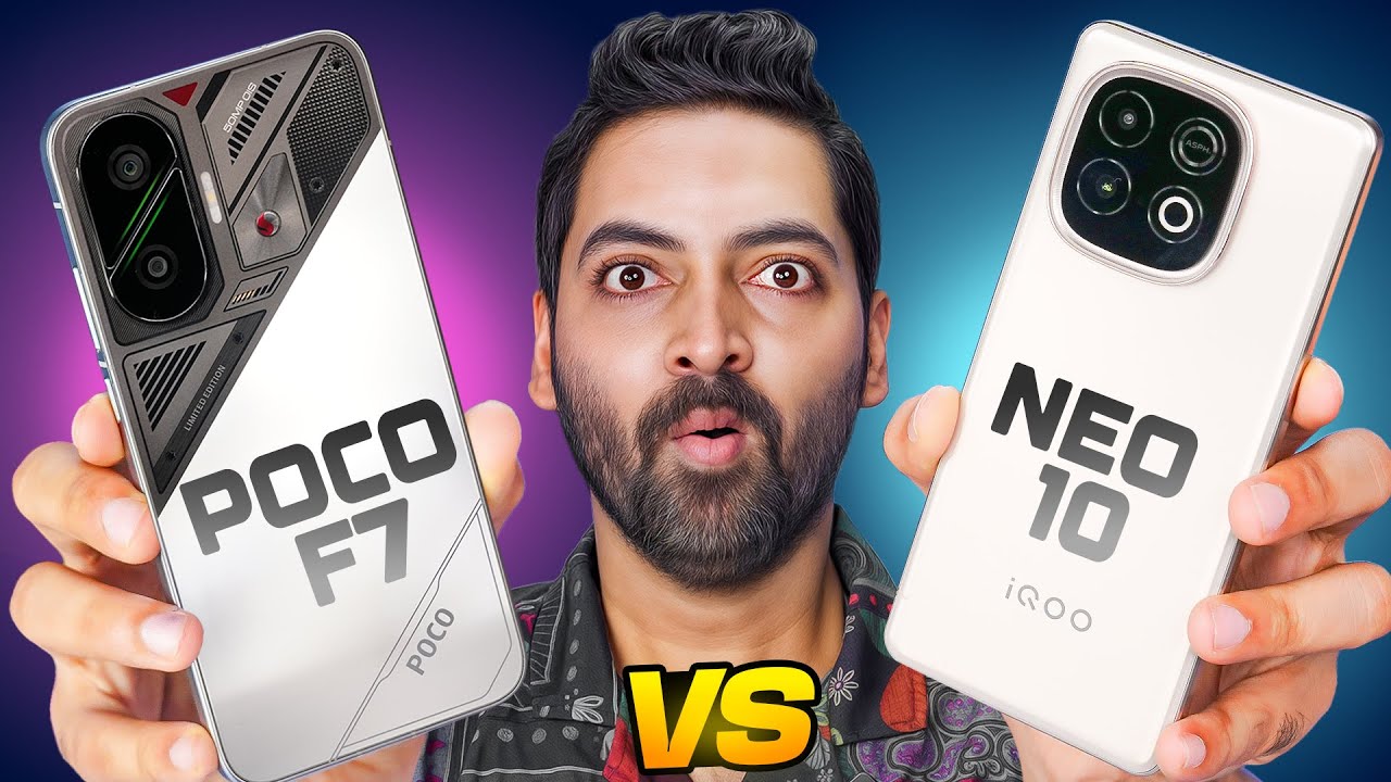 I Can’t Believe The Result😱 : POCO F7 Vs iQOO Neo 10 l Full Comparison