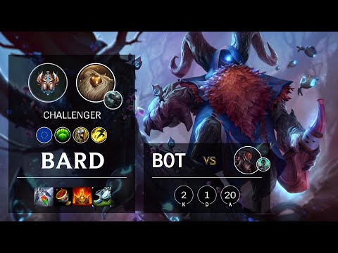 Bard Bot vs Lucian - EUW Challenger Patch 10.12