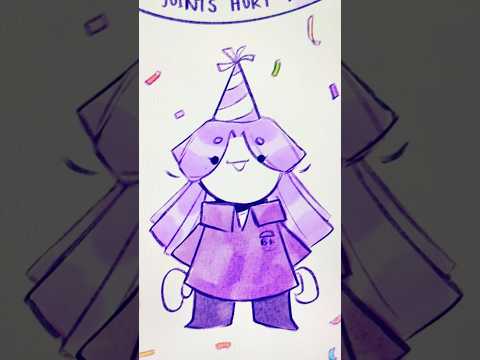 Is Looking Young a Blessing or a Curse? || #art #artdigitalart #procreate #artshorts #animation