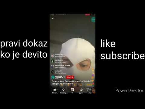 devito skunuo masku nije fejk