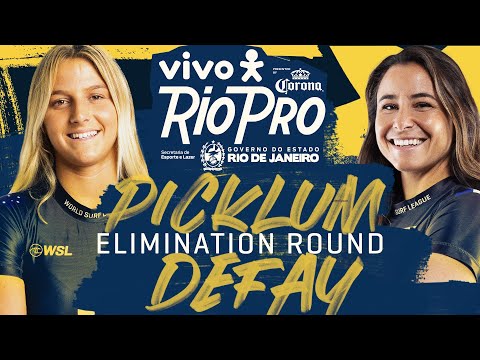 Molly Picklum vs Johanne Defay | VIVO Rio Pro - Elimination Round Heat Replay