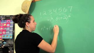 Formula for the Sum of Squares of Consecutive Odd Integers : Science & Math