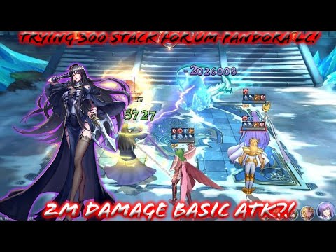 Saint Seiya: Awakening (KOTZ) - Try Max Stack of UM Pandora LC at PvP! 300 Stack Possible? 2M DMG!