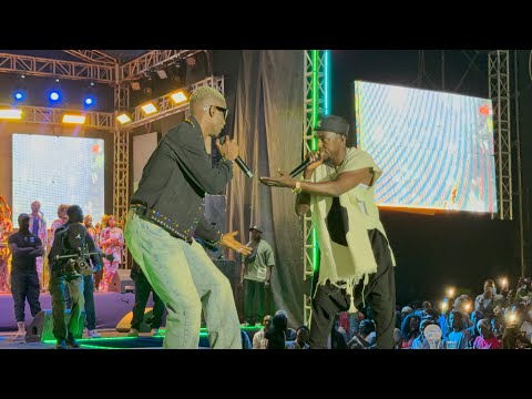 JIZZLE & ST Gambian Dream Performing Together - TERIYA CONCERT