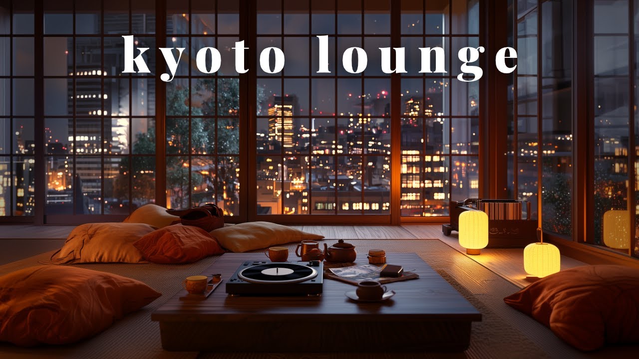 🦉 City Funk Playlist 🦉 Smooth Kyoto Lounge Vibes for Relaxation & Focus