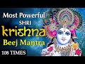 Powerful Lord Krishna Beej Mantra Chanting 108 Times Shri Krishna Beej Mantra Vedic Beej Mantra