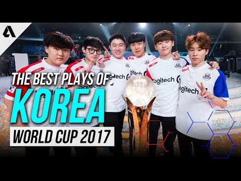 Best Plays of Team South Korea | Overwatch World Cup 2017 Highlights