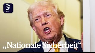 Trump bekräftigt Anspruch auf Grönland