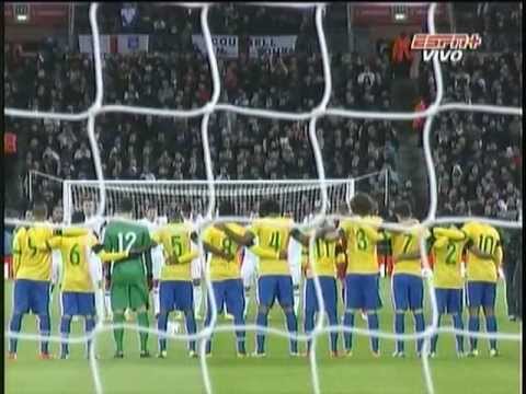 PARTIDO AMISTOSO 2013 INGLATERRA 2-1 BRASIL (Miércoles 06 Febrero 2013)