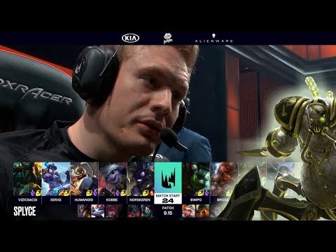 Splyce vs Fnatic | Week 9 Day 1 S9 LEC Summer 2019 | SPY vs FNC W9D1