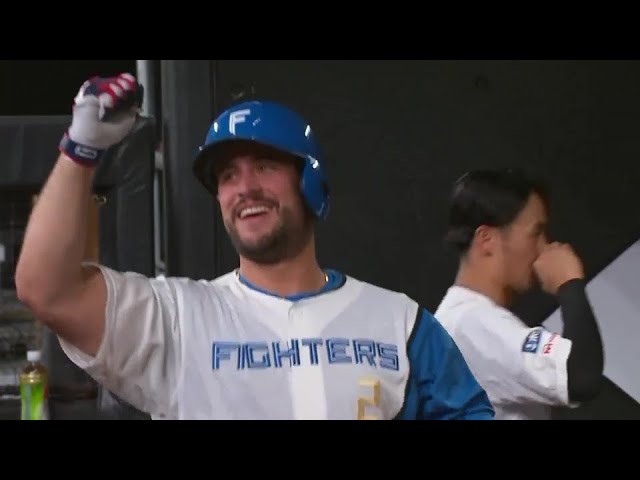 【5回裏】反撃の一撃!! ファイターズ・マルティネス 左中間への3ランホームラン!!  2024年5月23日 北海道日本ハムファイターズ 対 オリックス・バファローズ