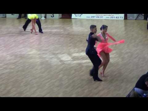 2017 Ukrainian Open Junior 2 Latin Semifinal H2 Cha cha
