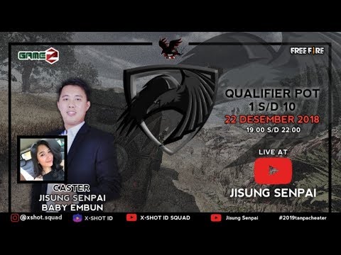 QUALIFIER X-SHOT CUP POT 2-5-8-10 # BAGI-BAGI PULSA UNTUK PENONTON CEK DESKRIPSI !