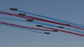 Washington semalarında Fransız jetleri ABD'nin 250. yılına selam durdu