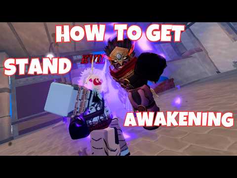 How to ACTUALLY Get Stand Awakening (FULL GUIDE & SHOWCASE) | Bizarre Lineage