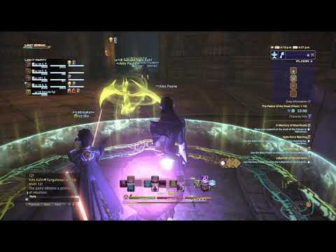 Final Fantasy XIV PS4 Growing A Summoner Part 23 - Palace of the Dead Unlocking