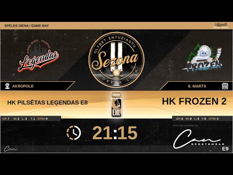 2022 03 08 HK Pilsētas Leģendas E8 - HK Frozen 2