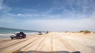 On the beach in Mauritania