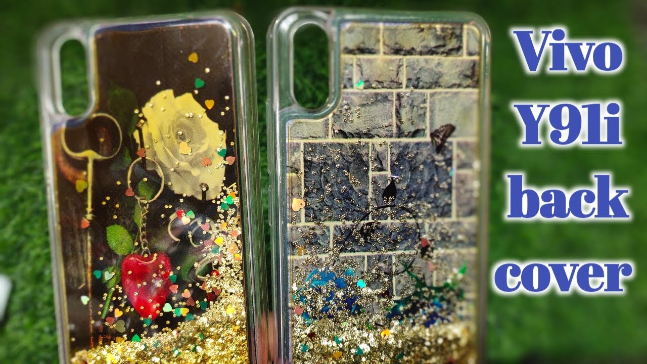 Watch video Vivo Y91i water glitter back cover for girl Now Vivo Y91i water glitter back cover for girl