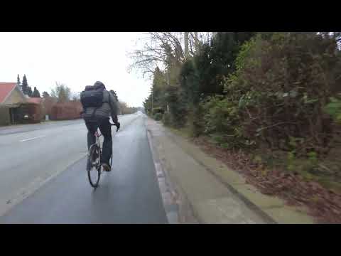 MongoTV_8134 - MIN GÅTUR - Del 6 - TIRSDAG 18.Janaur 2022 - Tåget Grå Overskyet Vinterdag