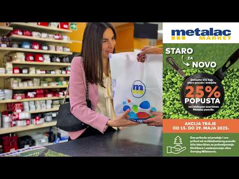 Staro za novo akcija u Metalac Marketu